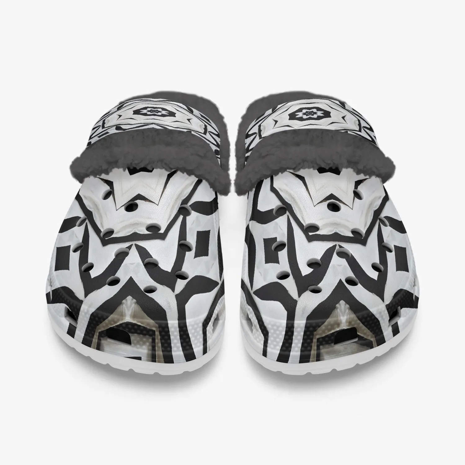 475. Lined All Over Printed Clogs