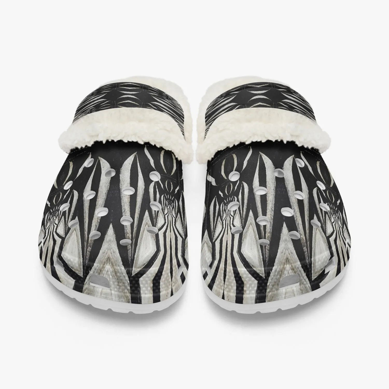 475. Lined All Over Printed Clogs