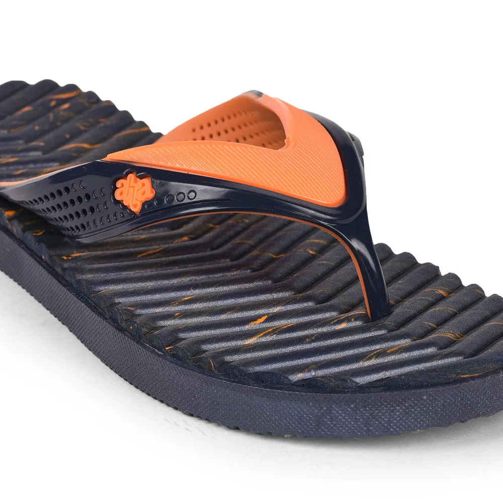 A-HA Casual Blue Flip Flop For Men HUNK-2 By Liberty