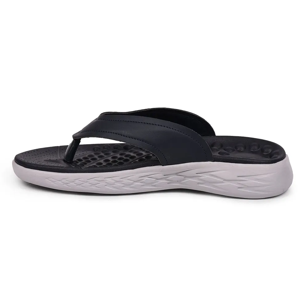 A-HA Casual Blue Flip-Flop For Men IMPACT-21 By Liberty