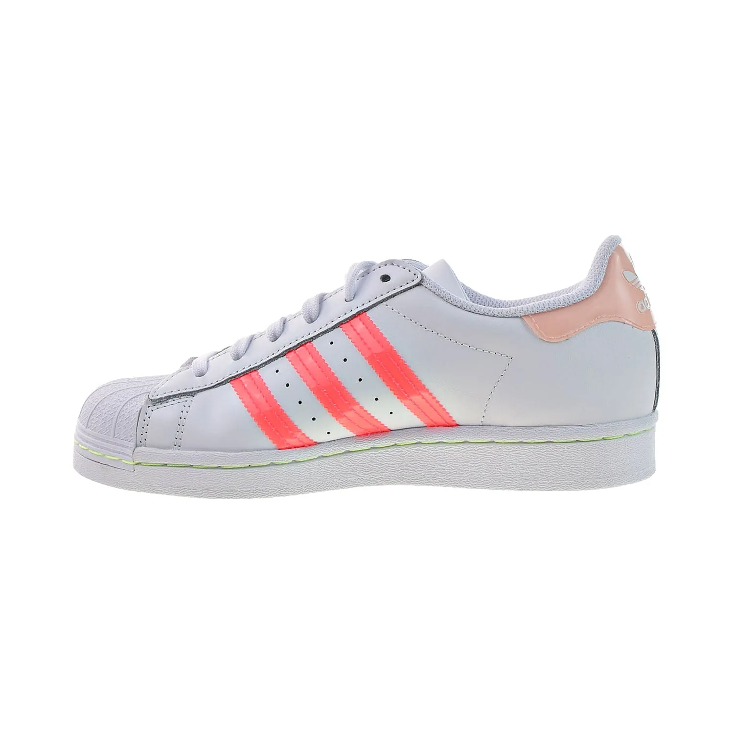 Adidas Superstar Women's Shoes Cloud White-Signal Pink-Shock Purple