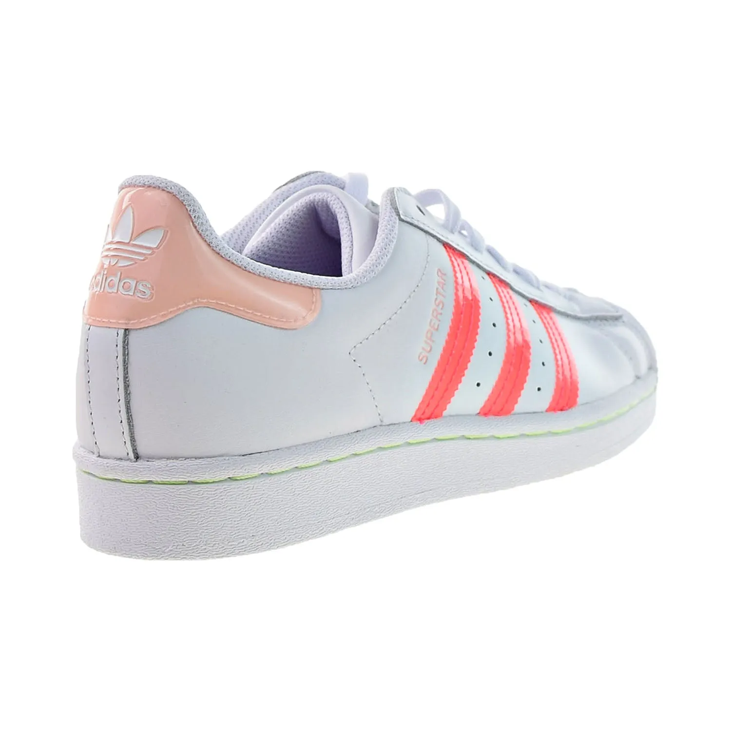 Adidas Superstar Women's Shoes Cloud White-Signal Pink-Shock Purple