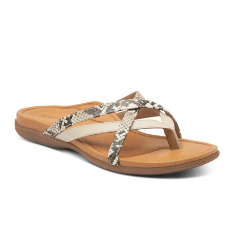 Aetrex Kala Sandal (Women) - Snake