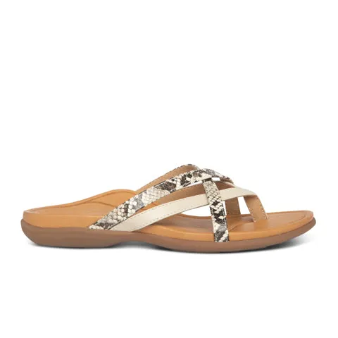 Aetrex Kala Sandal (Women) - Snake