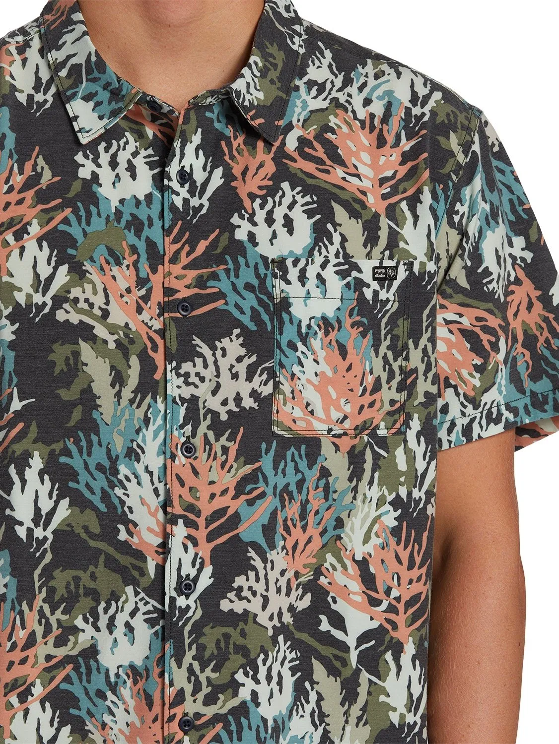 Billabong Men's Coral Garden Surftrek Woven Shirt