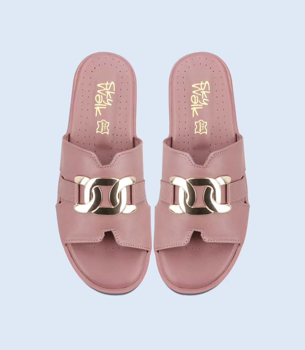 BW9512-TEA PINK-Women Slipper