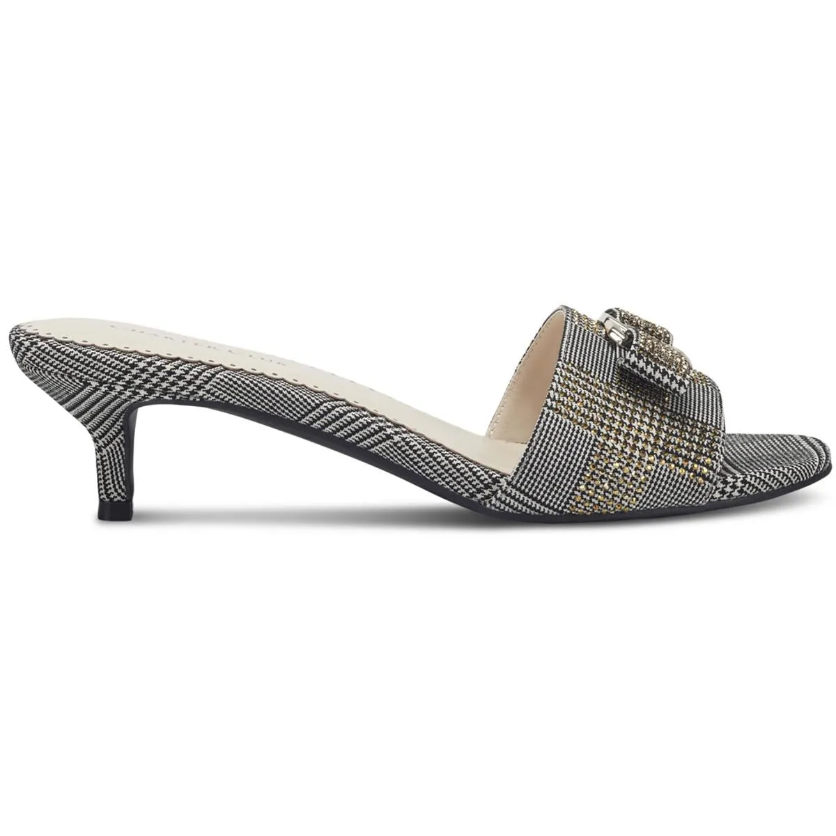 Charter Club Womens Tessa Embellished Slip On Heels