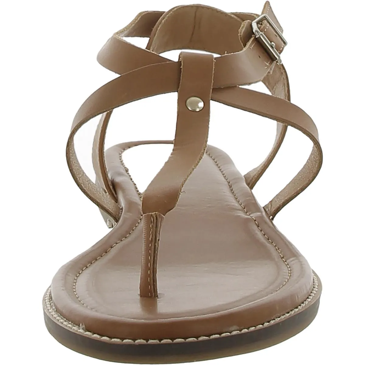 Crown Vintage Womens Paysen Leather Adjustable Strappy Sandals