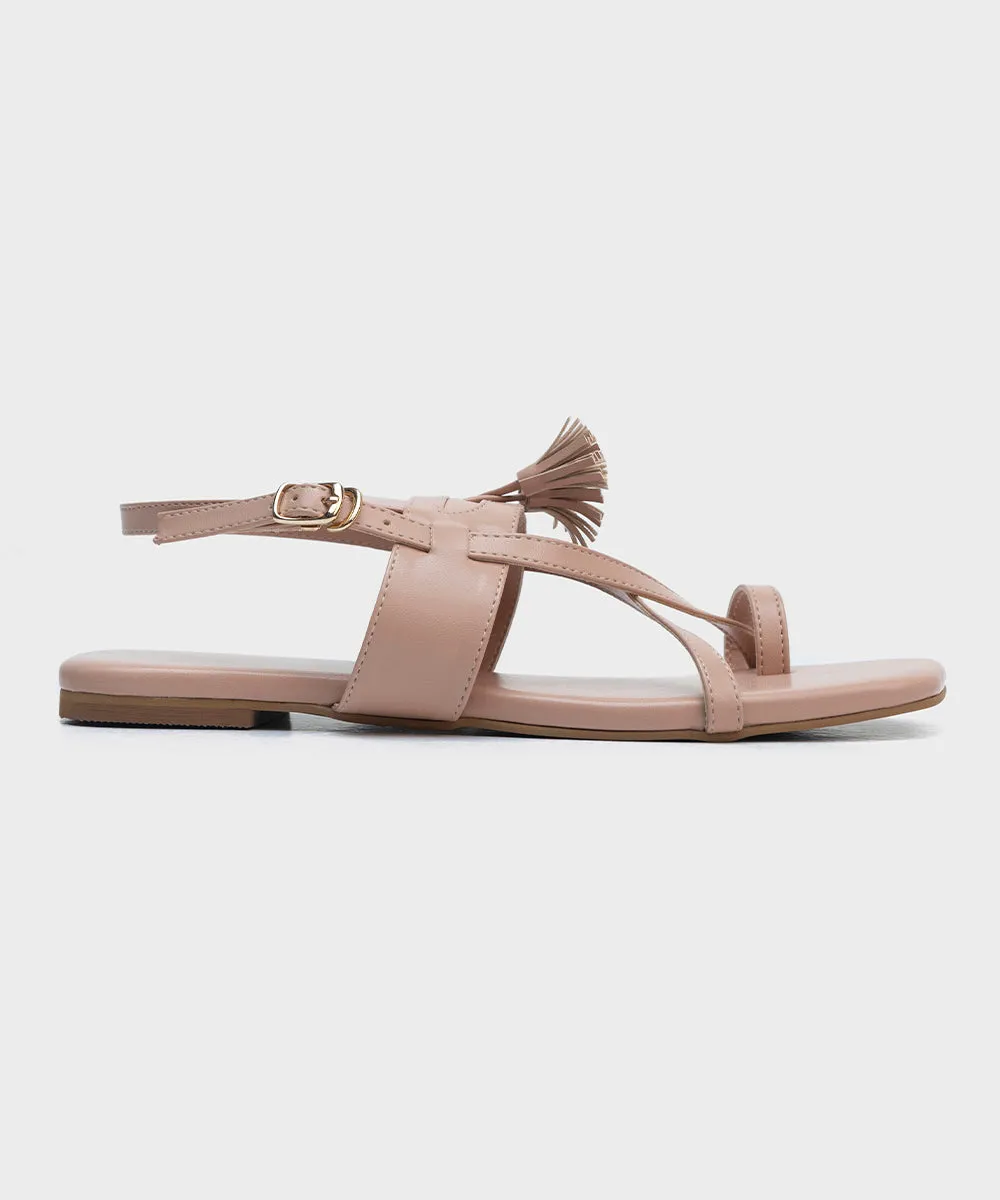 Faux Leather Sandals