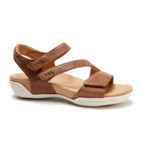 Halsa Denia Backstrap Sandal (Women) - Cognac