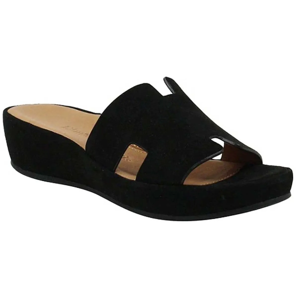 LAmour Des Pieds Women's Catania Black Suede