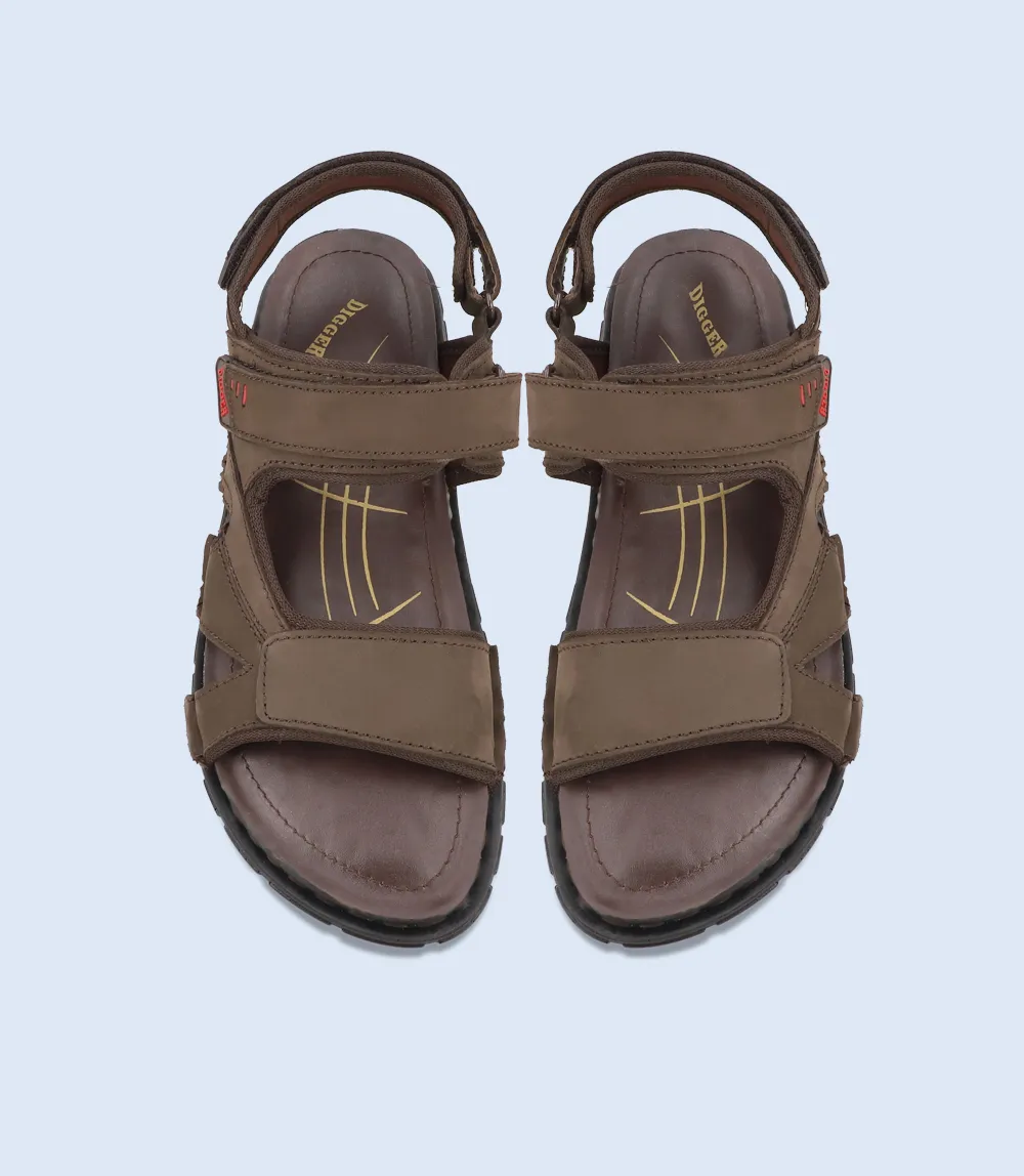 M7605-ESPRESSO-Men Sandal