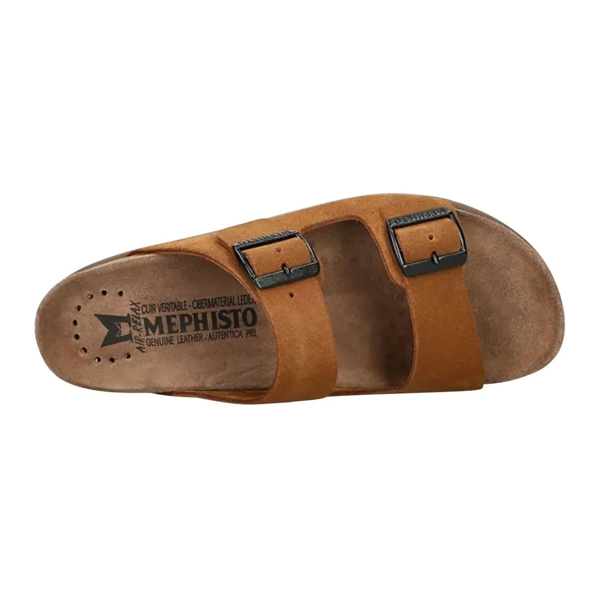 Mephisto Men's Nerio Tobacco Sand Suede