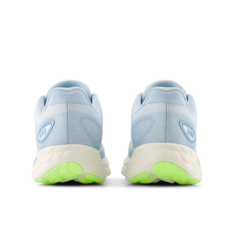 'New Balance' Women's Fresh Foam 680v8 - Quarry Blue / Chrome Blue / Sea Salt