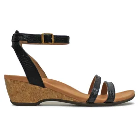 Orlanda Leather Women's Wedge Sole Sandals