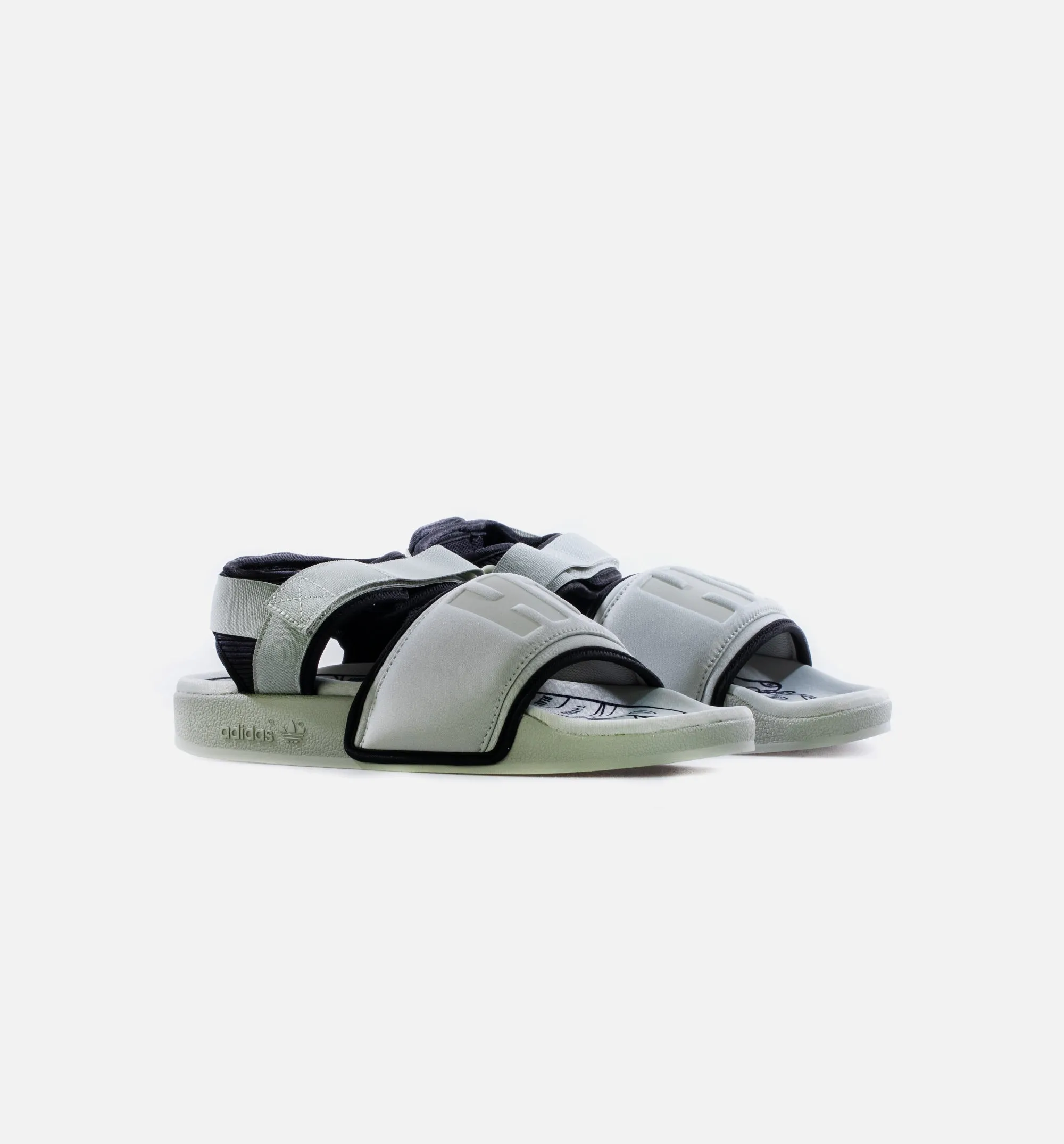 Pharrell Williams Adilette 2.0 Slides Mens Sandals - Halo Green