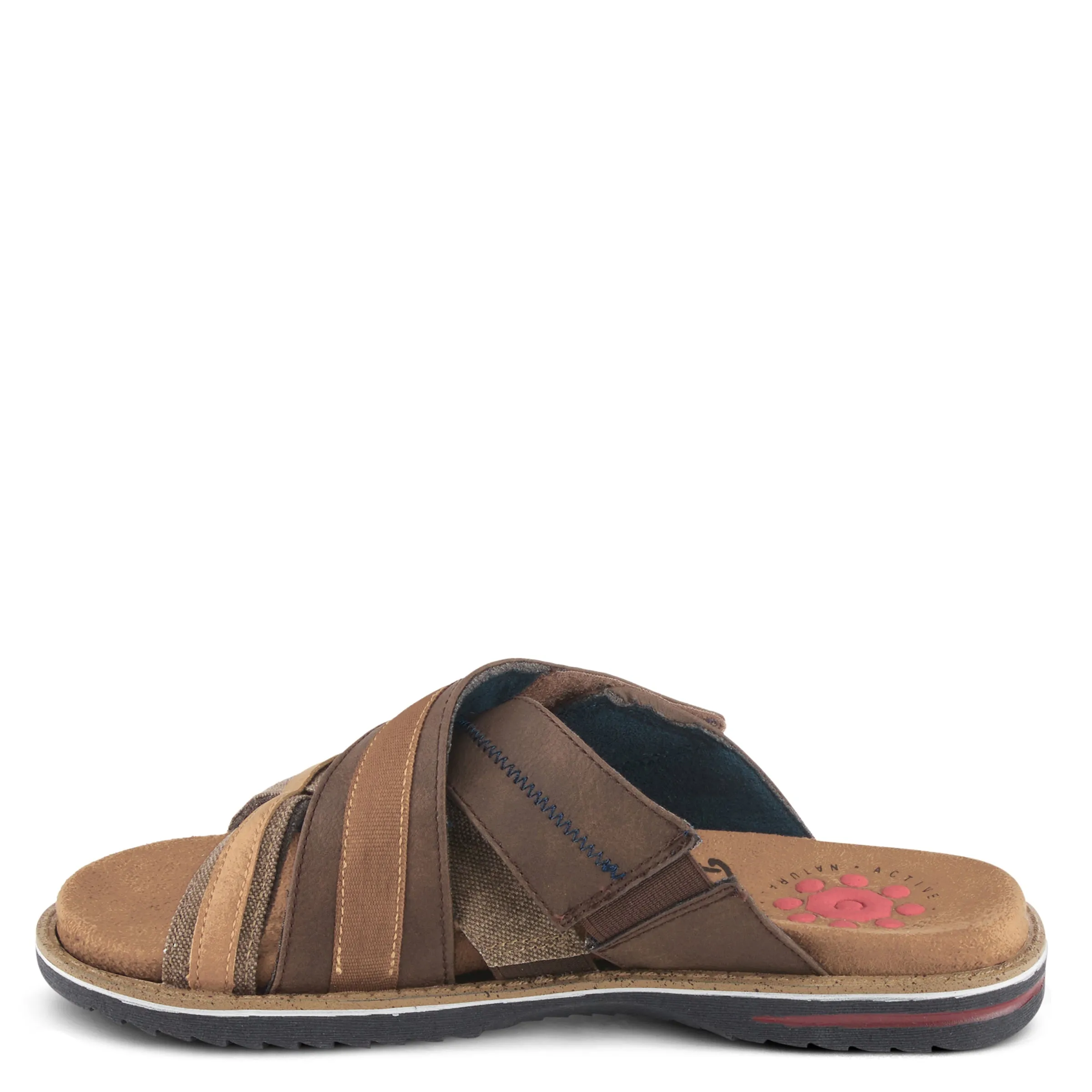 SPRING STEP MEN HAZMAN SLIDE SANDALS