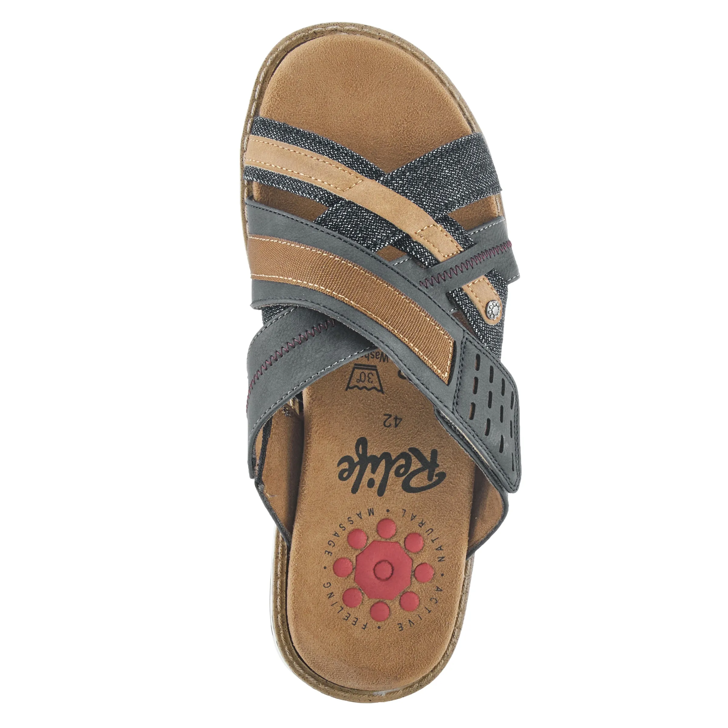 SPRING STEP MEN HAZMAN SLIDE SANDALS