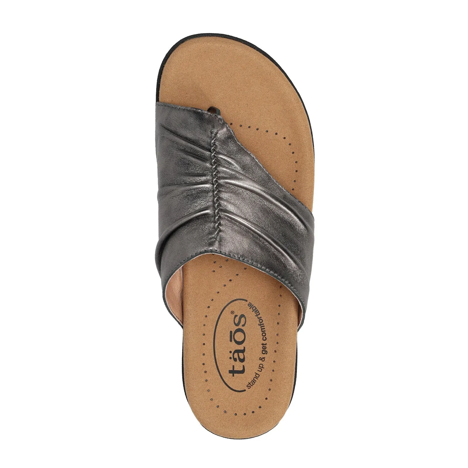 Taos Gift 2 Thong Sandal (Women) - Pewter