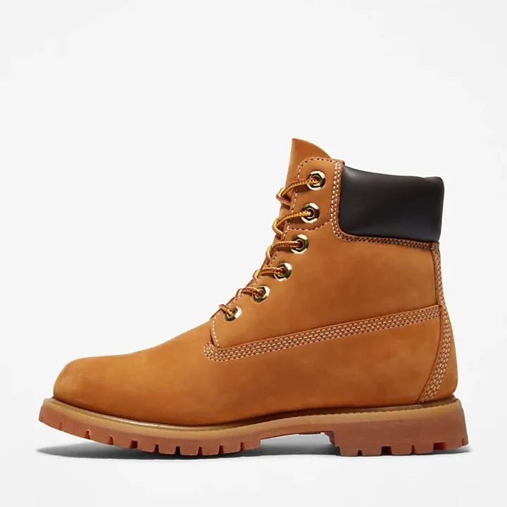 Timberland 6in Premium Boot Wheat -Yellow W women