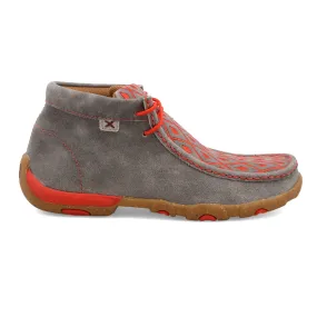 'Twisted X' Women's Chukka Driving Moc - Grey / Grenadine