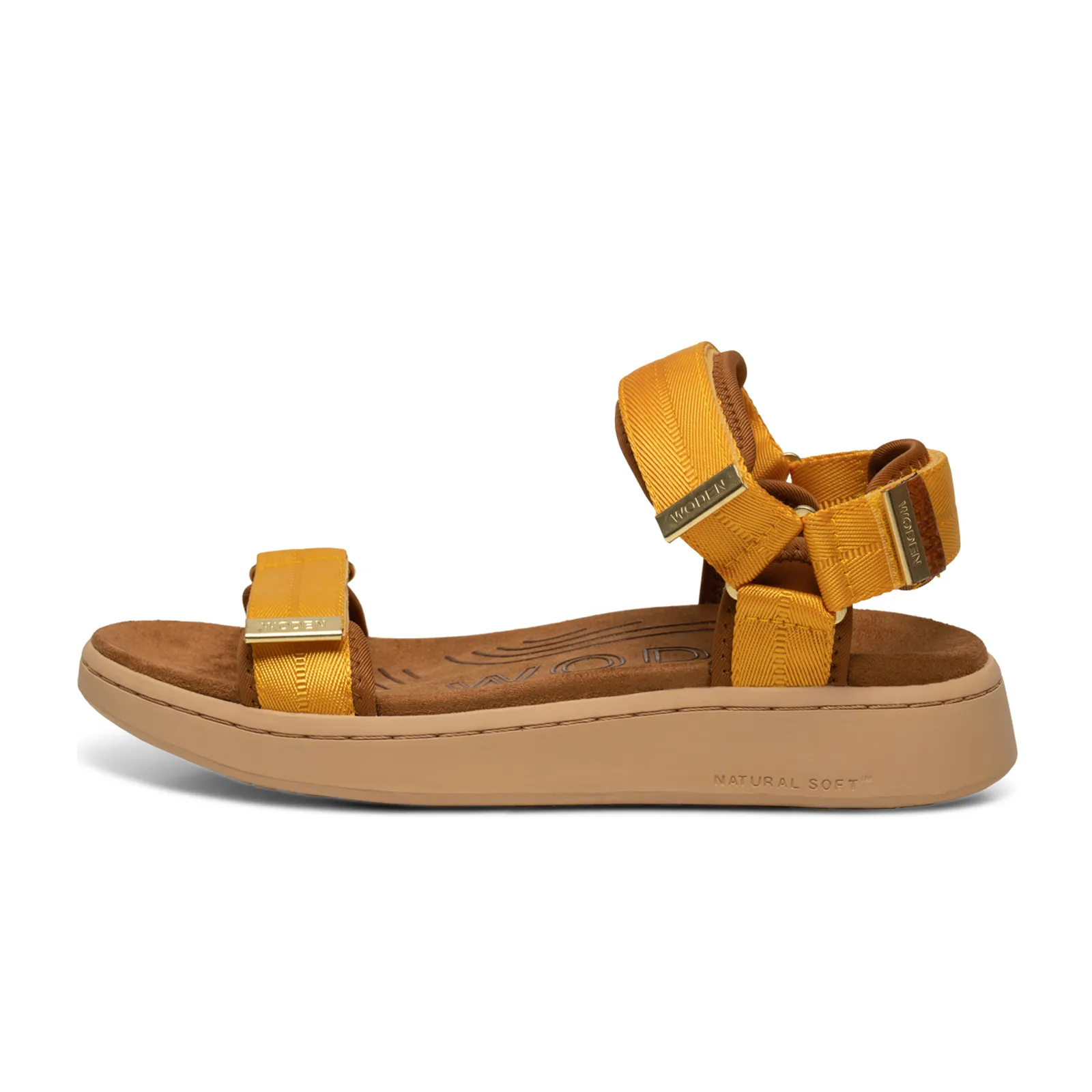 Woden Line Active Sandal (Women) - Old Gold